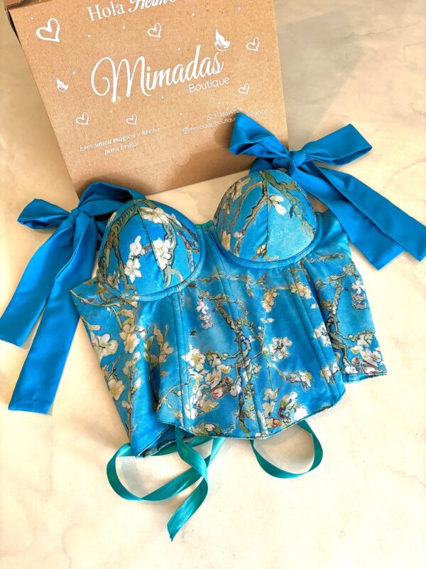 Corset almendro en flor
