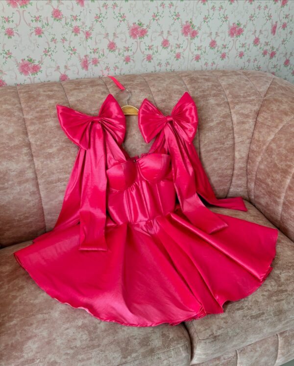 VESTIDO CORSET ELISA TAFETAN - Imagen 4