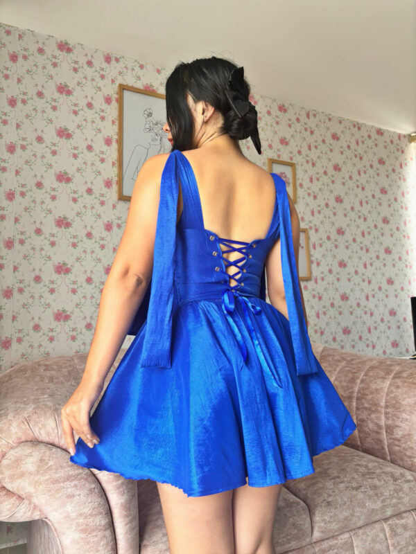 VESTIDO CORSET ELISA TAFETAN - Imagen 3