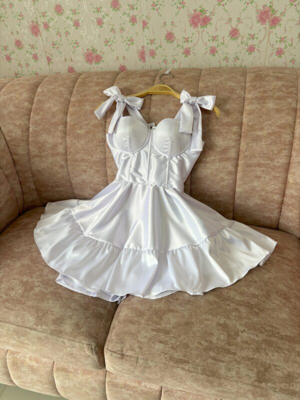 VESTIDO CORSET SATIN PRINCESS