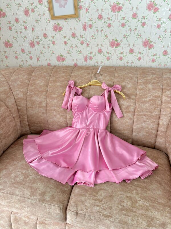 VESTIDO CORSET SATIN