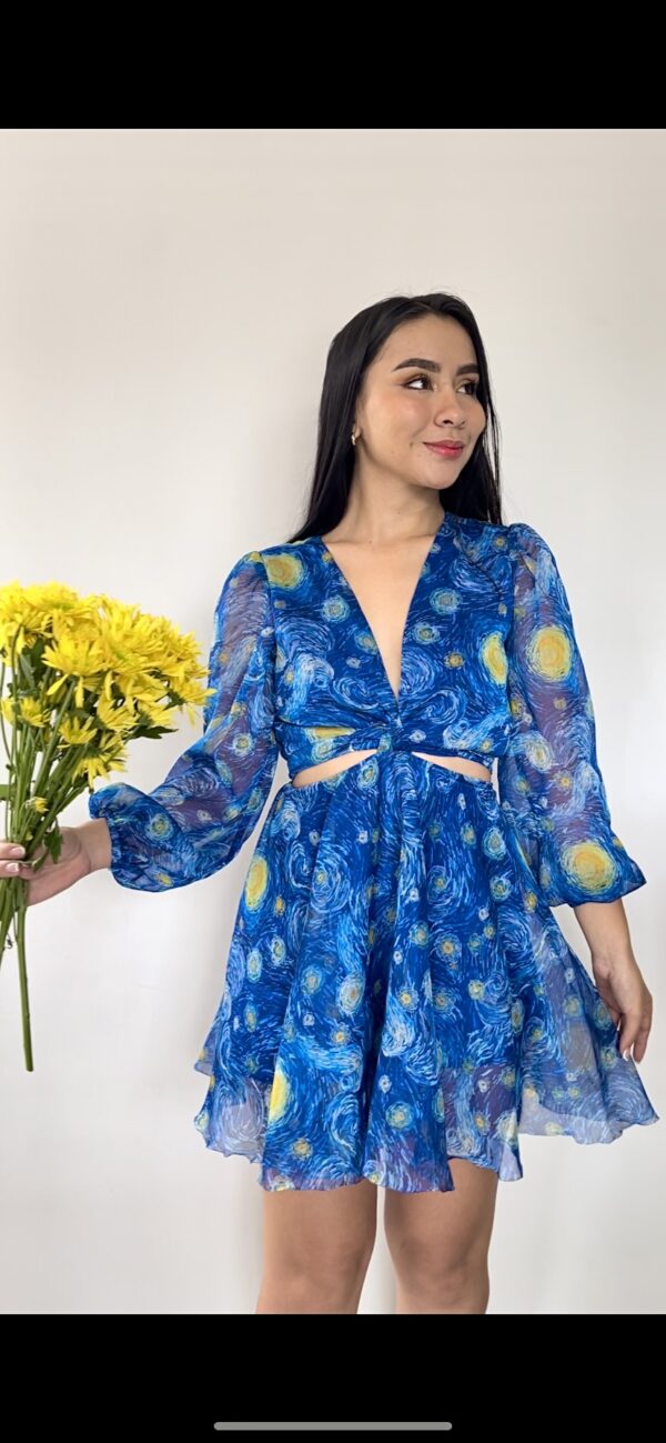 VESTIDO JUMPER NOCHE ESTRELLADA - Imagen 3