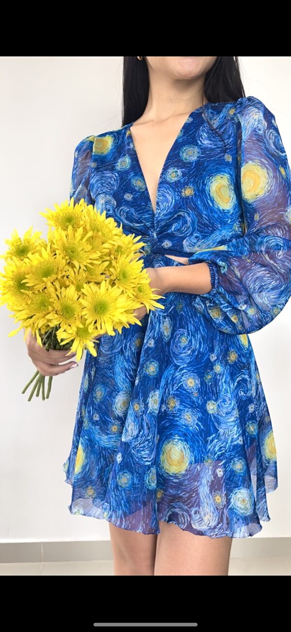 VESTIDO JUMPER NOCHE ESTRELLADA - Imagen 2