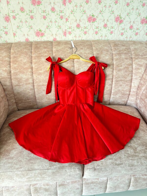 VESTIDO CORSET ELISA TAFETAN - Imagen 5