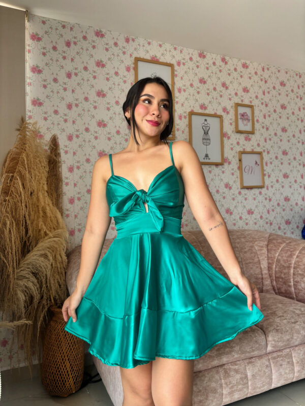 VESTIDO SATIN PRINCESS - Imagen 2