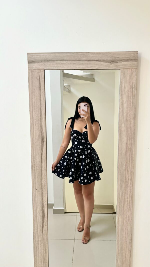VESTIDO CORSET CALAVERAS - Imagen 3