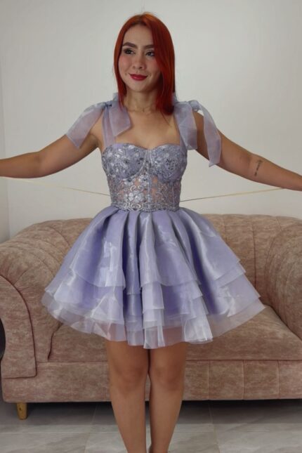 VESTIDO CORSET RAPUNZEL