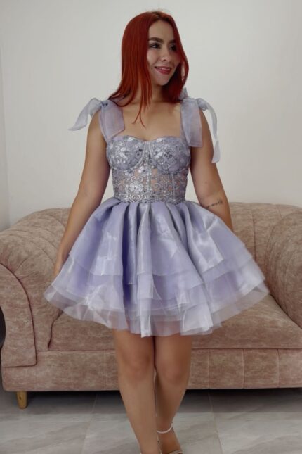 VESTIDO CORSET RAPUNZEL