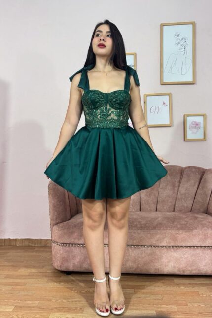 VESTIDO CORSET AURORA UNA FALDA
