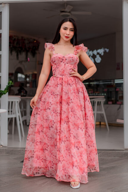 VESTIDO CORSET ROSALIA LARGO