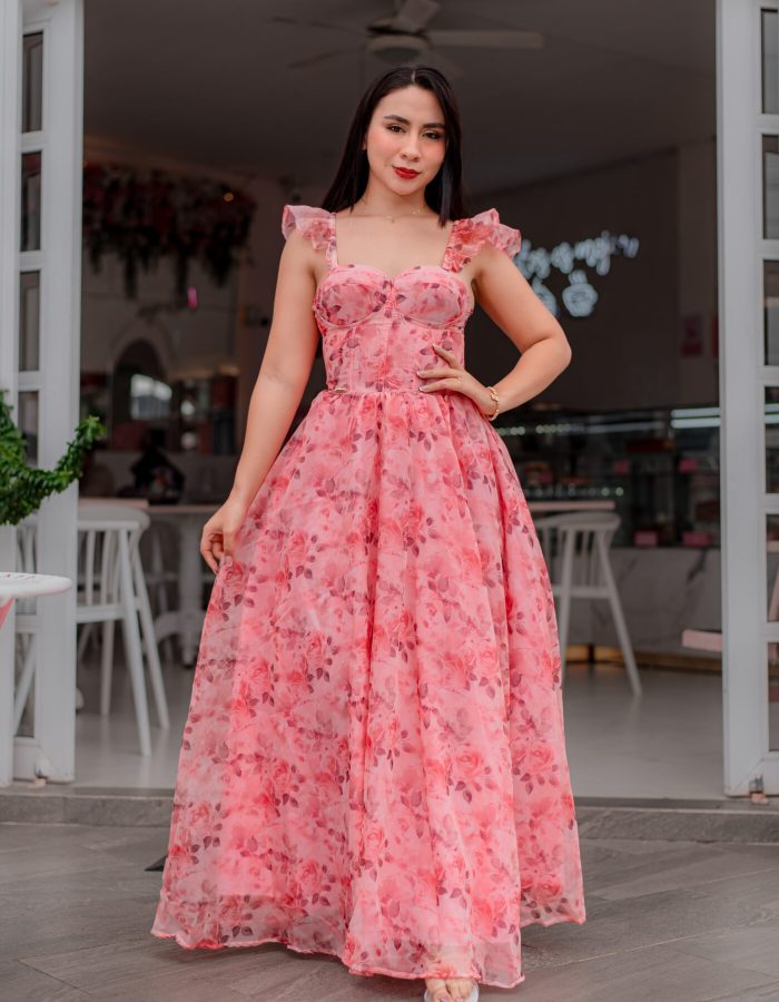 VESTIDO CORSET ROSALIA LARGO
